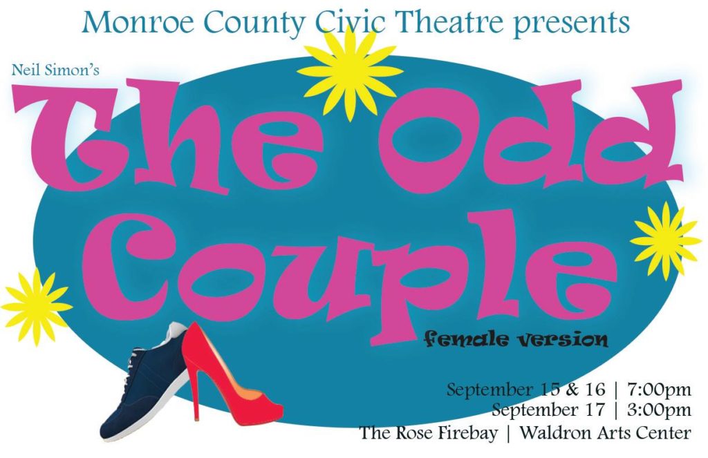 The Odd Couple MONROE COUNTY CIVIC THEATER